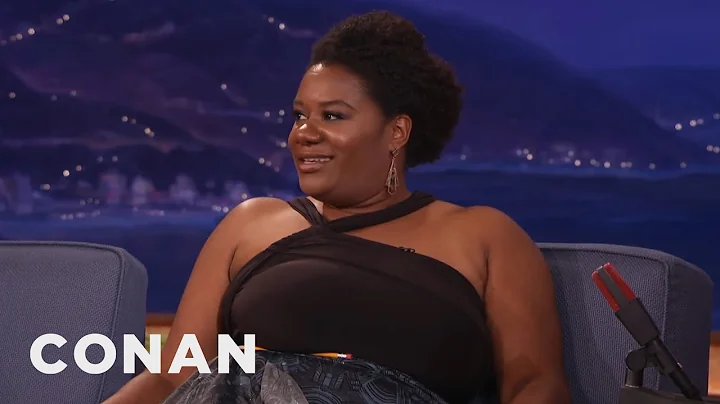 Adrienne C. Moore Doesnt Have "TV Titties" | CONAN...