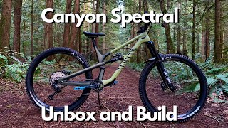 2022 Canyon Spectral CF 7 Unbox and Build