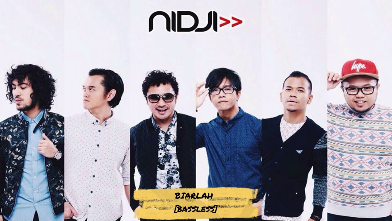 NIDJI - BIARLAH || Bassless [No Bass] || Backing Track