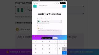 HOW TO GENERATE WHATSAPP LINK screenshot 2