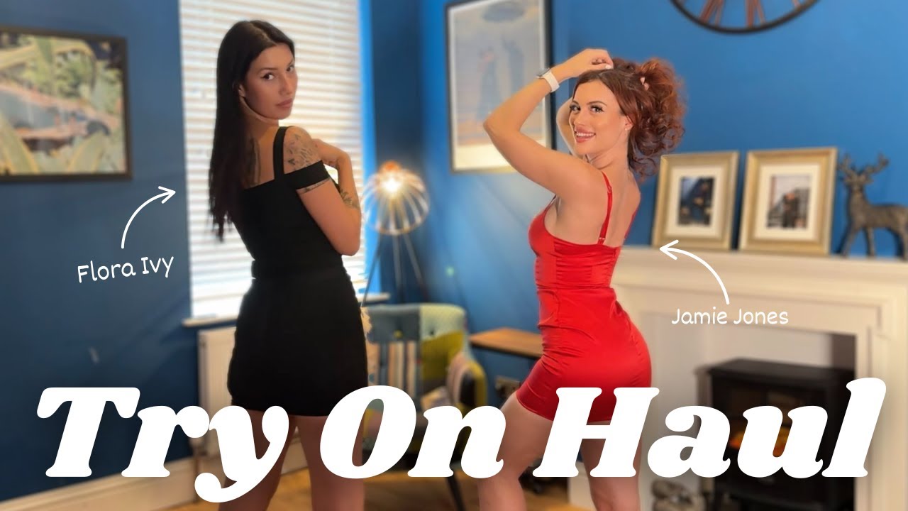 ЛУЧШАЯ примерка горячих платьев с Джейми Джонсом и Флорой Айви