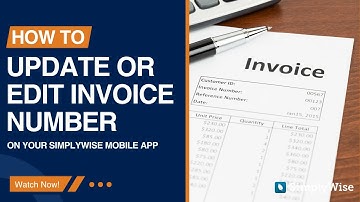 How to Update or Edit an Invoice Number in Your Cost Estimator App