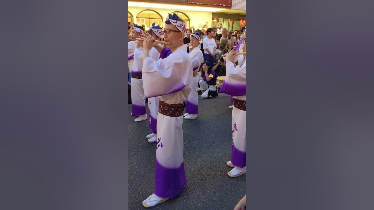 💃💃💃　1-2 #Kagurazaka #KAGURA-REN　#AWA-ODORI #Danse at #KAGURA-ZAKA #Summer #Festival  2023