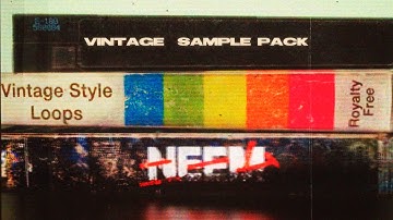 (ROYALTY FREE) Vintage Sample Pack Custom Soul 90s Synthwave Samples Loopkit - "NEEM"