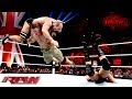 John Cena vs. The Real Americans - 2-on-1 Handicap Match: Raw, Nov. 11, 2013
