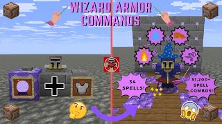 Command Block Tutorial #289: Wizard Armor Commands in Minecraft (1.21.6+)