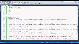 Javascript with auto calculation quantity and price