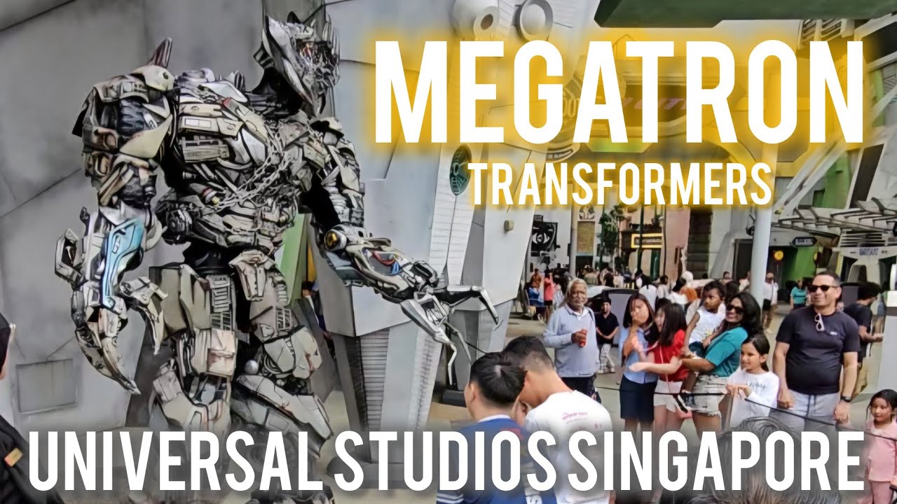 MEGATRON transformers - Universal Studios Singapore 🇸🇬 - YouTube