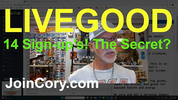 LiveGood Review 28 Pre-Enrolls, 14 Sign-up