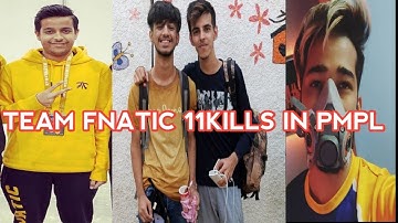 TEAM FNATIC IS ON DOMINATION 11 KILLS | PMPL SA