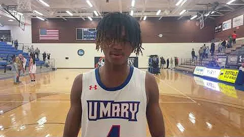Jeremiah Jones Post-Game Interview | UMary Basketb...