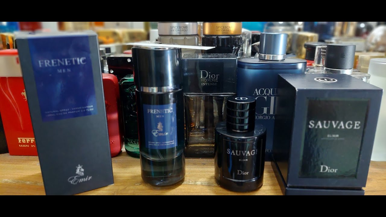 Frenetic Men Fragrance (Dior Sauvage Elixir Clone) - YouTube