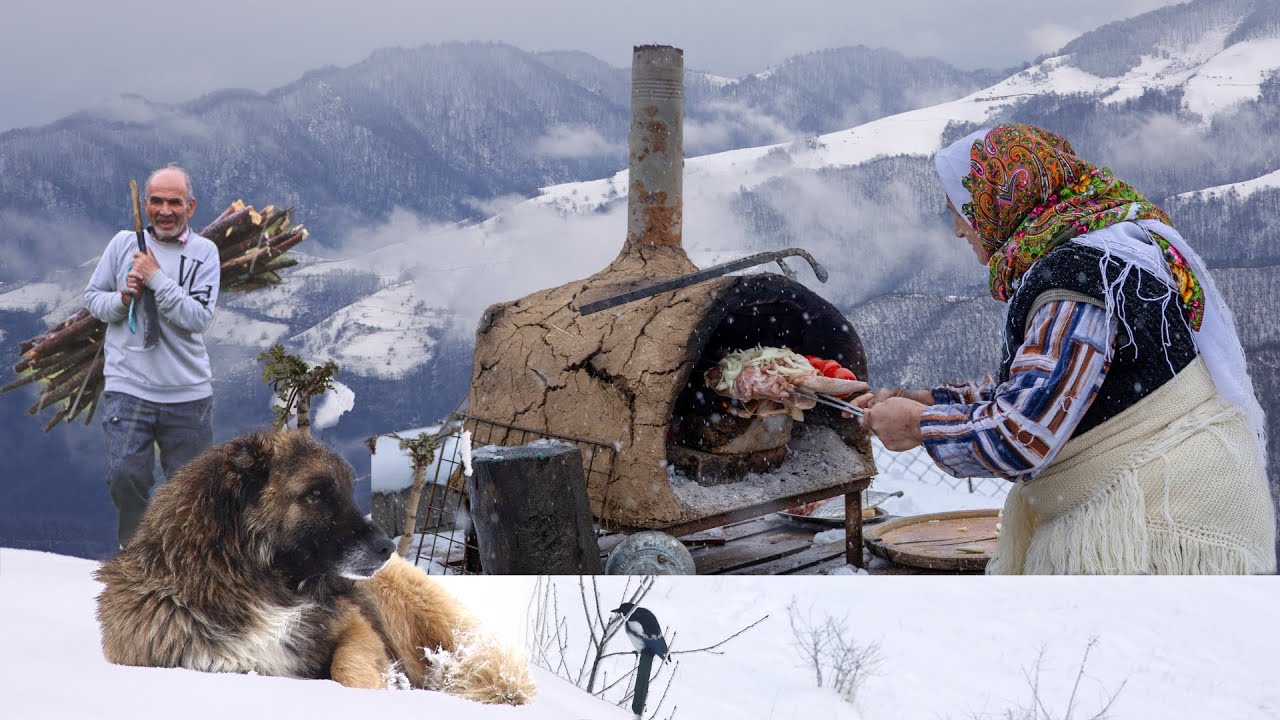 Countryside Winter Life | Slow Living & Traditional Fire Cooking - YouTube