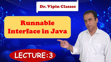 Java Multithreading using Runnable Interface | CS Teachers DSSSB/HSSC/KVS/NET | Dr Vipin Classes