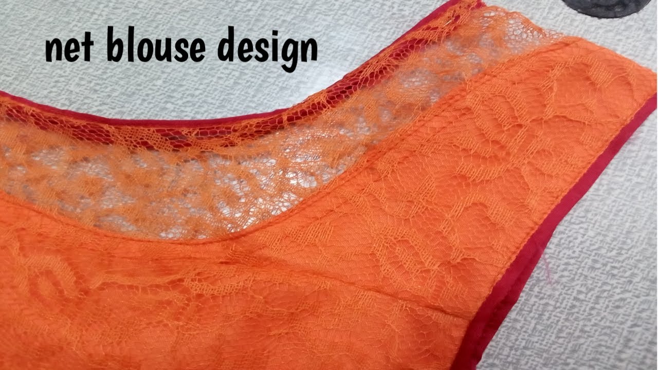 Navratri special net blouse design/deep gala net blouse design /new model blouse design