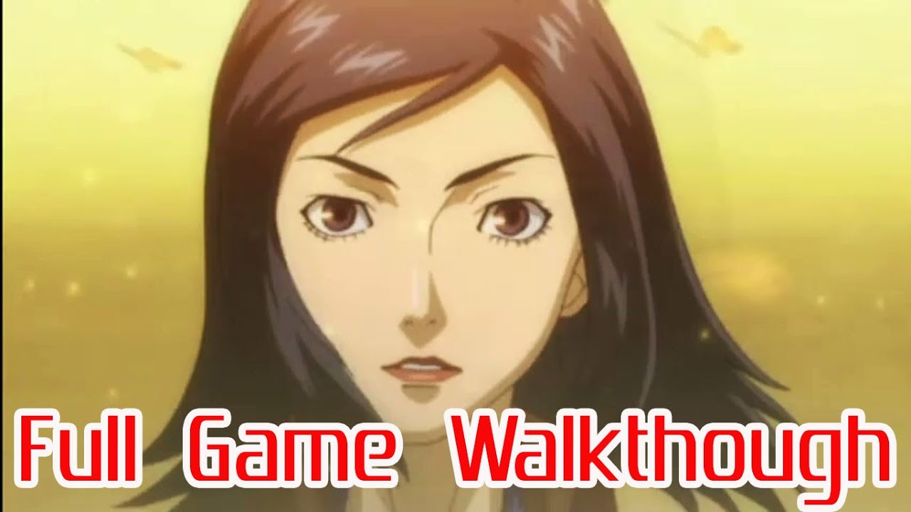 Persona 2 Eternal Punishment Full Game Walkthrough No Commentary 4K