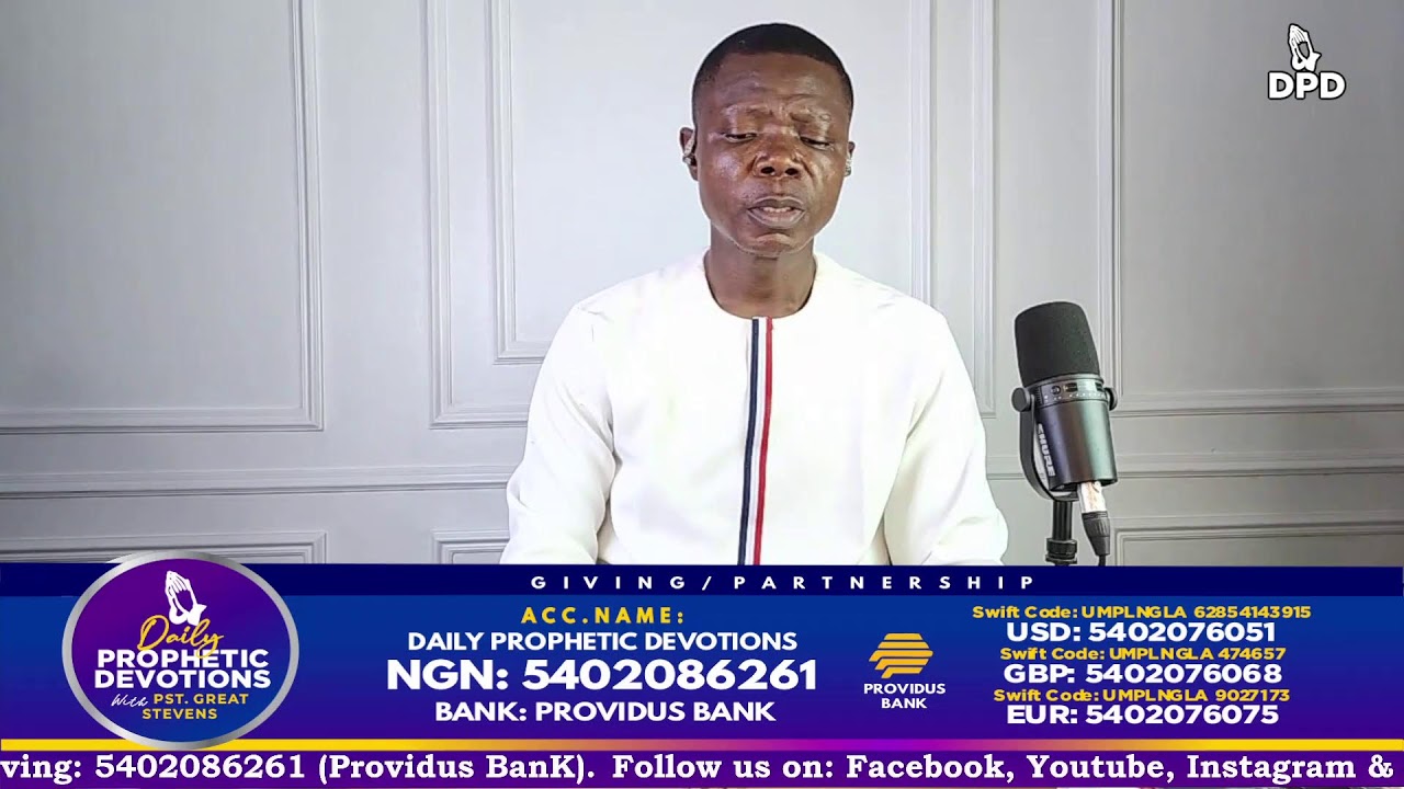 NEW MONTH PROPHETIC DECLARATIONS || MON 2ND MARCH, 2026  || DAILY PROPETIC DEVOTIONS  WITH PST GREAT