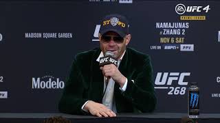 UFC 268: Colby Covington Post-Fight Press Conference
