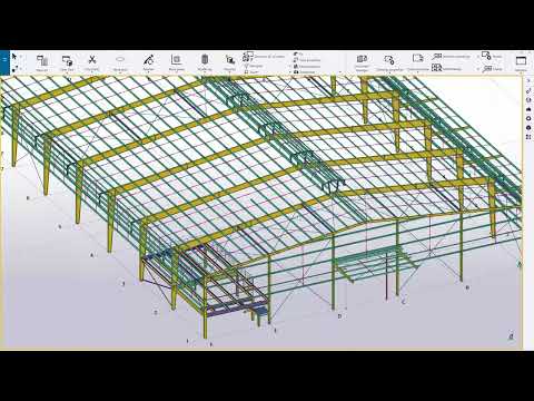 Tekla Structures: Auto dimension STRUT TUBE