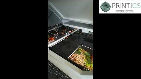 VIDEO PRINTICS U38890720 KOMFI SPOTMATIC 54 DIGITAL SPOT UV VARNISH MACHINE