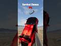 One Pothole… Total Destruction 😱💀| Camaro vs Challenger | BeamNG #shorts #crashboompunk #beamngdrive