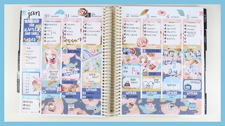 Glam Planner Mystery Kit // Memory Keeping Spread