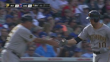 PIT@CHC: Mercer drills a three-run shot to left