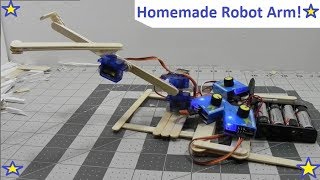 How To Make A Robot Arm Cheap And Simple