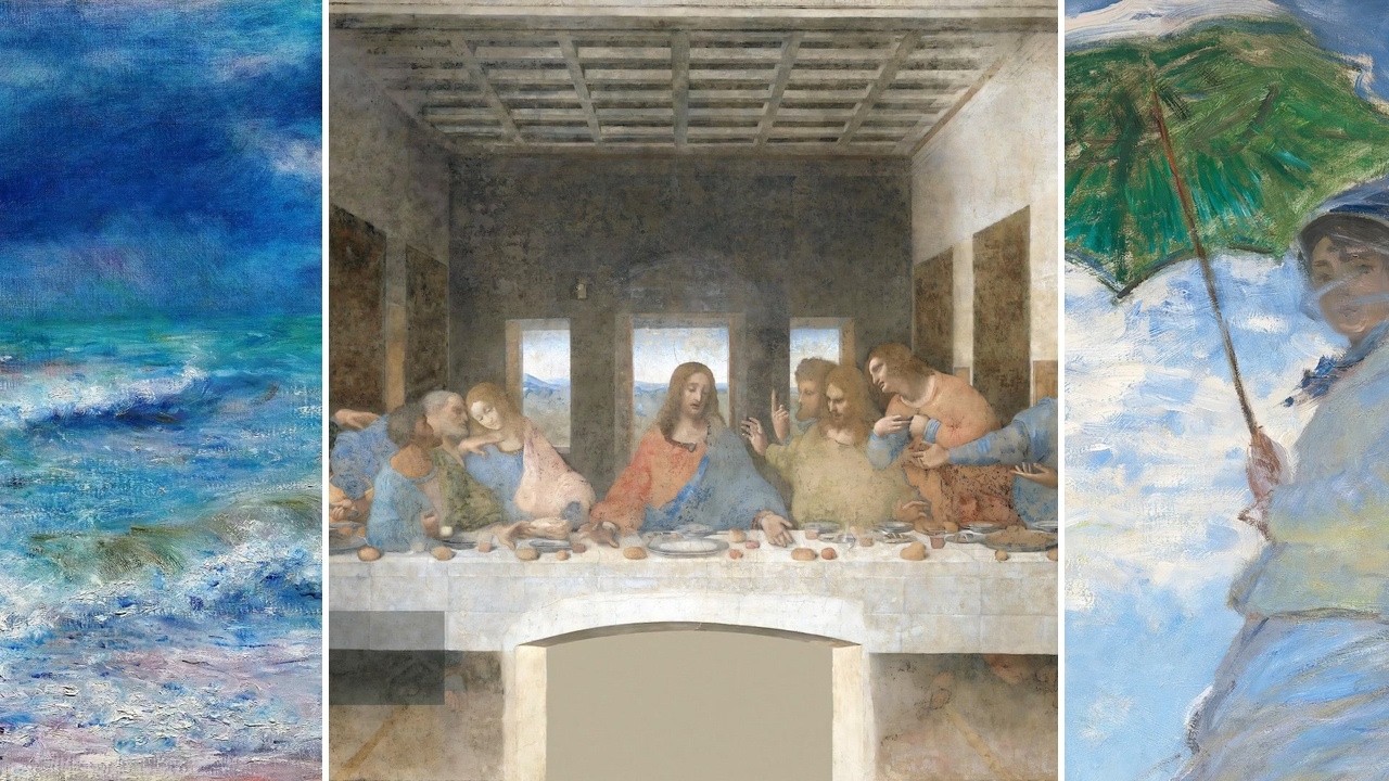 Masterpieces TV — Silent Art Gallery · September 22 Afternoon | The Last Supper… & others