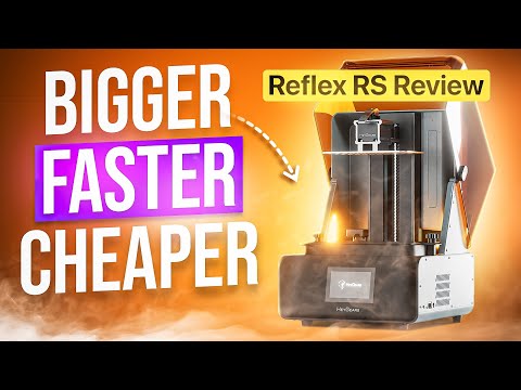 Resin 3D Printing just got EASIER : Reflex RS Review