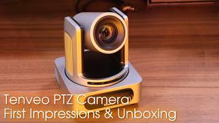 Tenveo 4k PTZ Camera Unboxing & First Impressions - YouTube