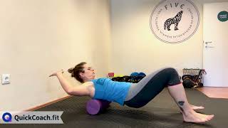 Foam Roller Trap and Deltoid Roll | Exercise Demo | Coaching Software | QuickCoach