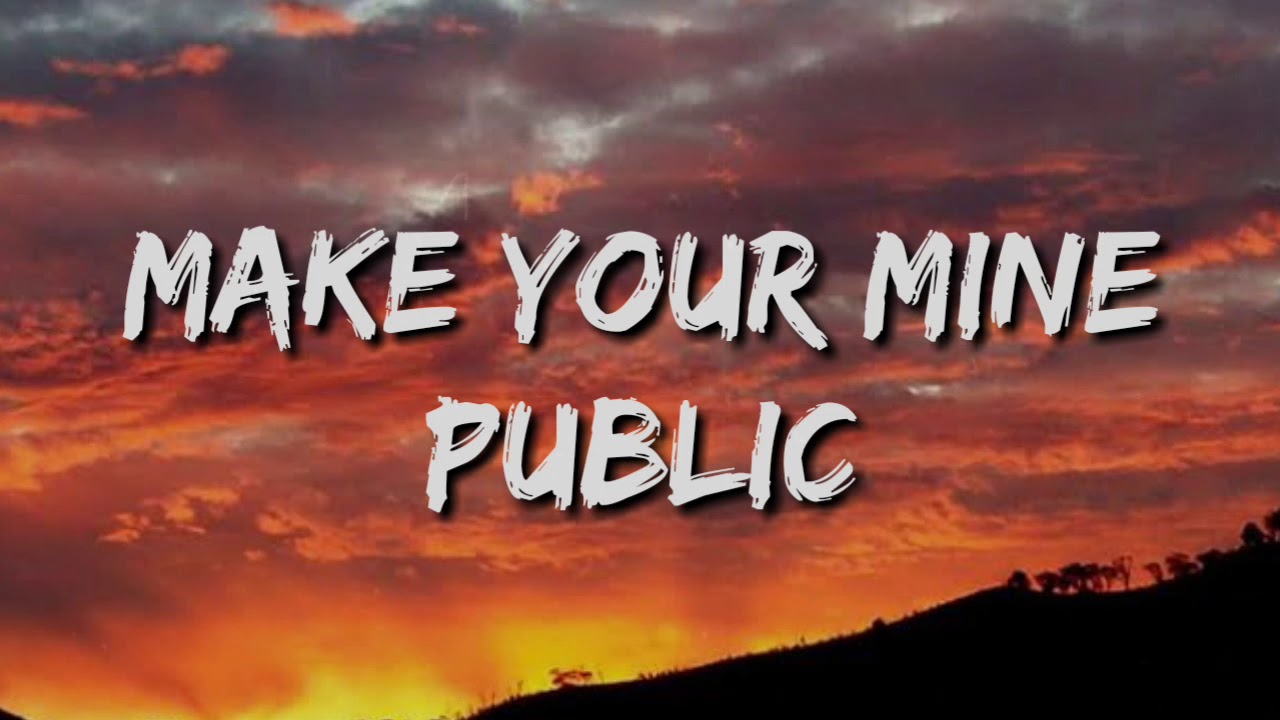PUBLIC-MAKE YOU MINE (PUT YOUR HAND IN MINE)[VIDEO LYRICS OFFICIAL