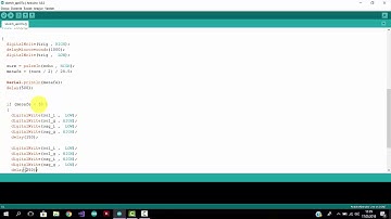 Arduino-Engelden Kaçan Robot (Engel Algılayan Robot)