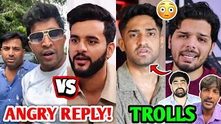 YouTubers TROLL Fukra Insaan \u0026 Thugesh…😳| Puneet, Joginder Vs Fukra CONTROVERSY, Lakshay, MrBeast