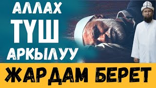 АЛЛАХ ТҮШ АРКЫЛУУ ЖАРДАМ БЕРЕТ! КИМГЕ?