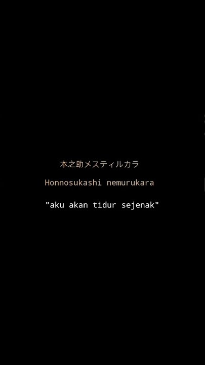 qoutes anime#aku merasa sedikit lelah#story wa#