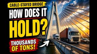 How Can Cable-Stayed Bridges Hold Thousands of Tons 🤯