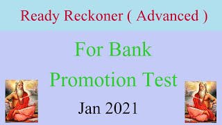 Bank Promotion Series 2021 PART- III