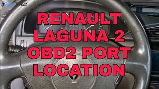 Renault Laguna 2 2002 Diagnostic OBD2 Port Location 🚗👨‍🔧