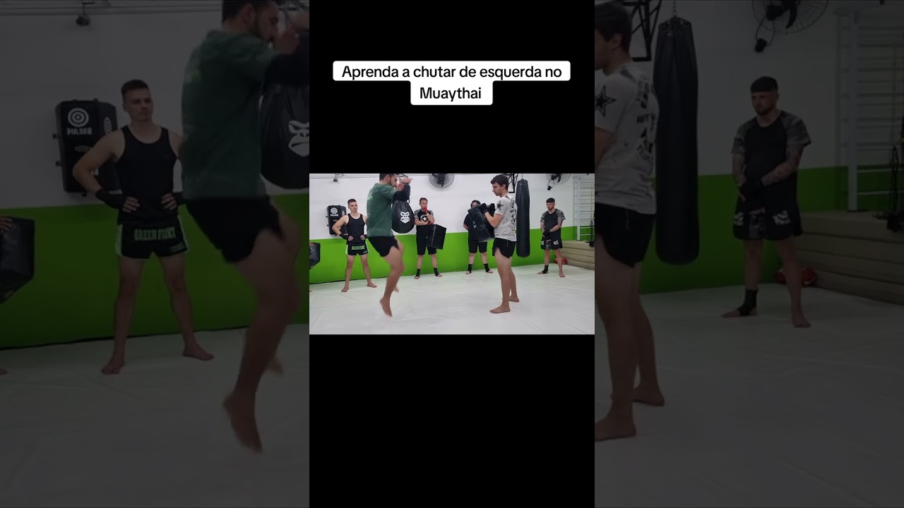 Aprenda a chutar de esquerda no Muaythai