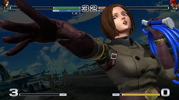 The King of Fighters XIV  Gameplay Video: WHIP vs  RALF