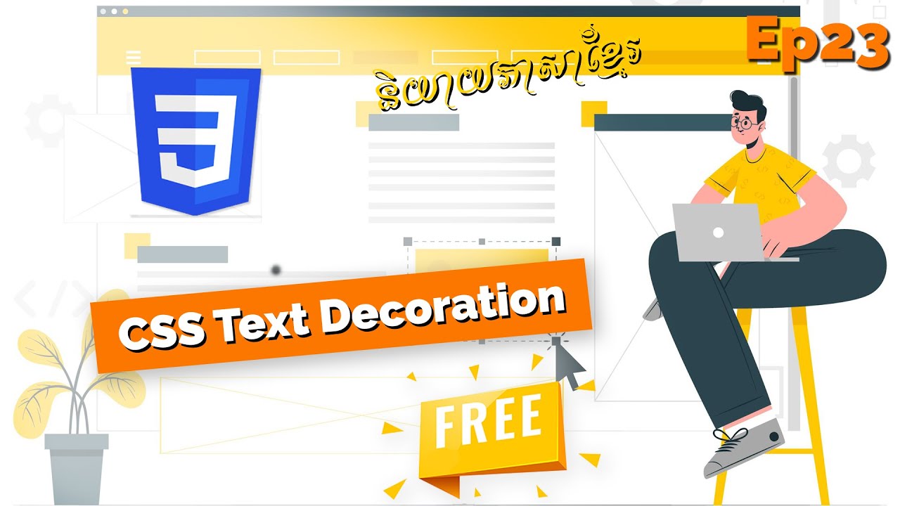CSS Text Decoration - Episode 23 - YouTube