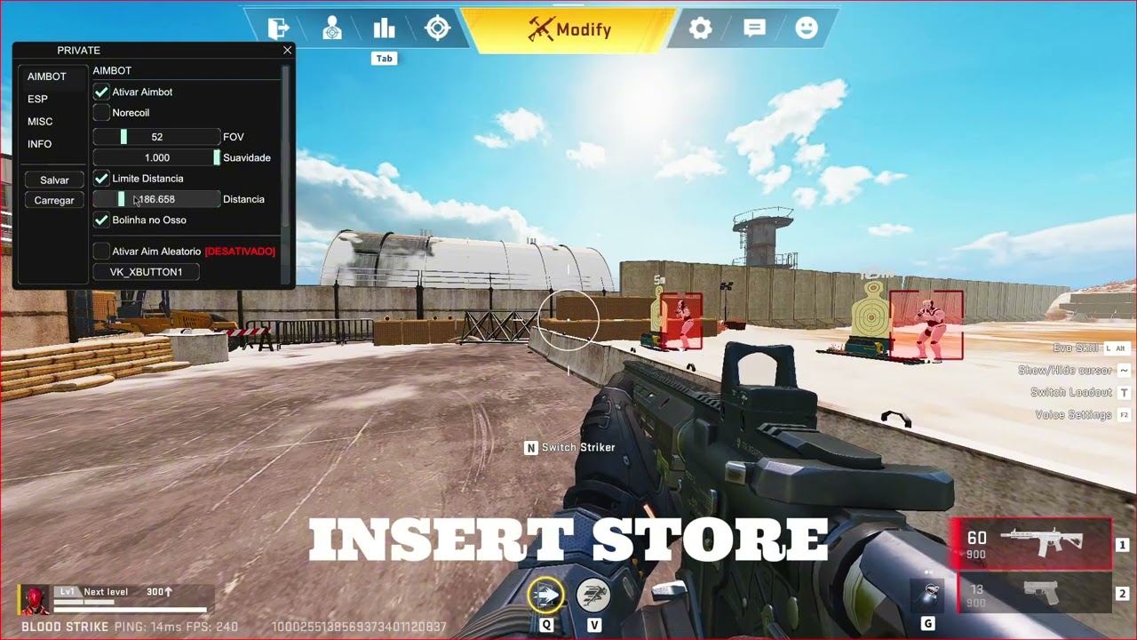 💀 MELHOR CHEAT DE BLOOD STRIKE 2025 MOD MENU INDETECTÁVEL !!! ANDROID E PC