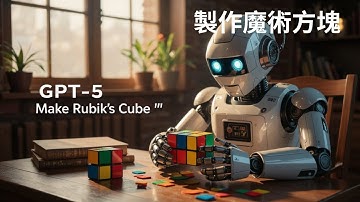 GPT-5  製作 3D魔術方塊 (PK Claude AI) - AI智慧 #chatgpt#deepseek#notion#銷售#vivomaster#創業#AI智慧 #ai#gpt#Claude