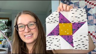 Friendship Star Quilt Block tutorial, Stargazer Quilt Along, Week 5 part 1