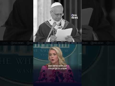 Pope Leo vs. White House on waging war