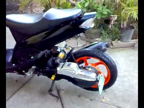 yamaha mio  sporty extend and mono shock YouTube