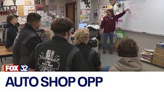 Suburban school's auto shop program propels seniors into professional car repair careers