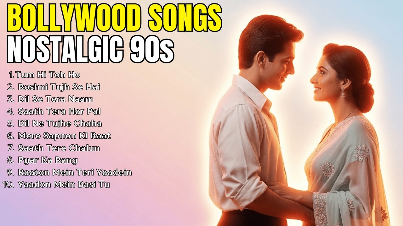 Hindi Love Songs 90s 🎶 When Love Sounded Honest and Real | Bollywood Rhyme